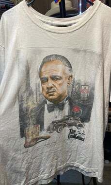 The Godfather Loyalty Honour Family Natural T-Shirt NEW OFFICIAL